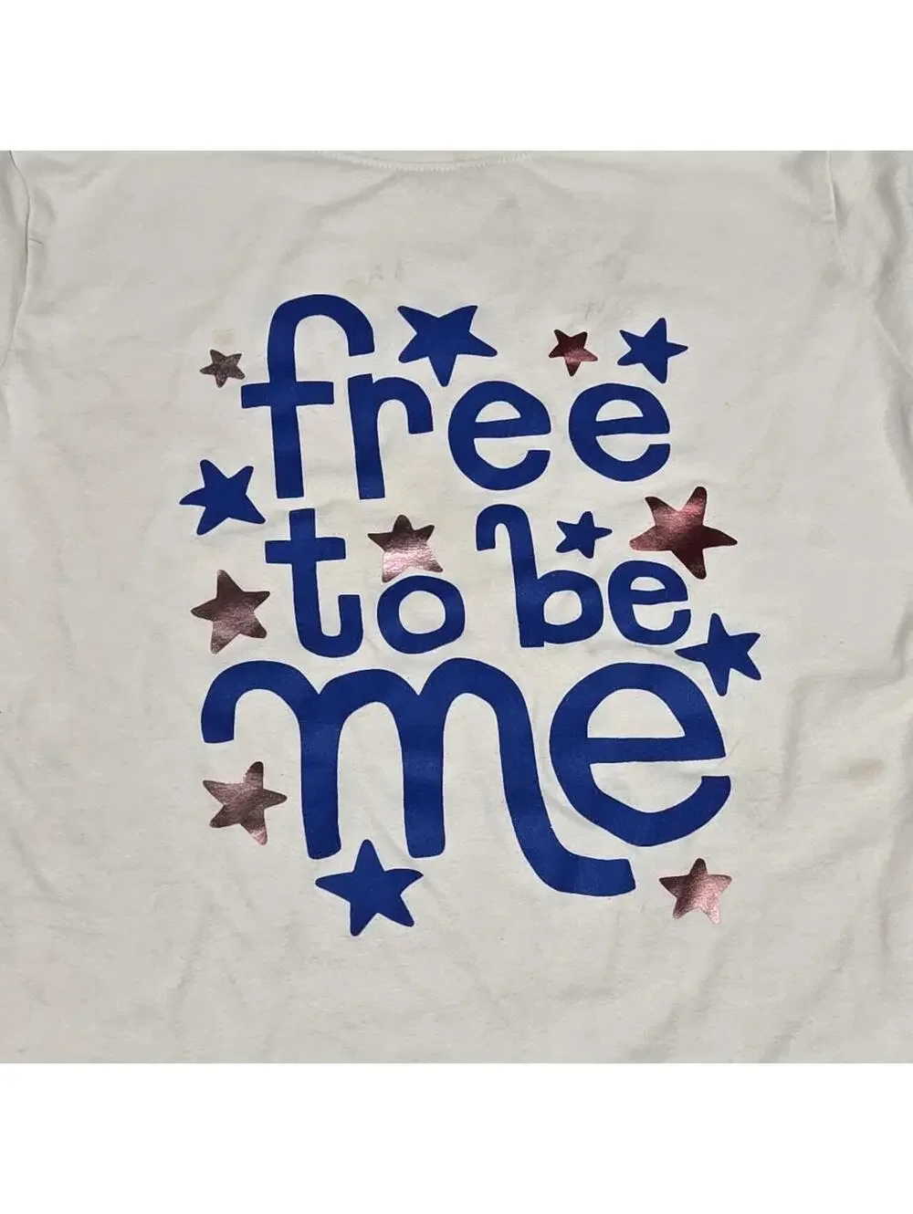 -Cream and blue 